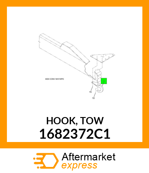 HOOK, TOW 1682372C1