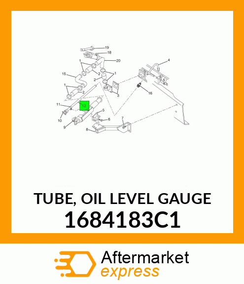 TUBE, OIL LEVEL GAUGE 1684183C1