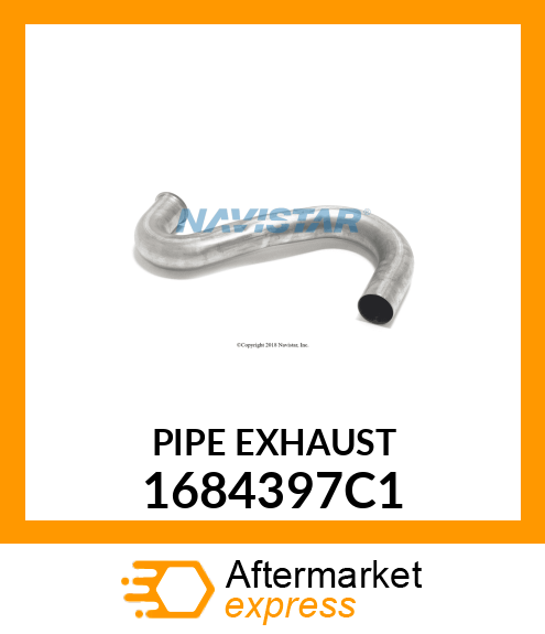PIPE EXHAUST 1684397C1