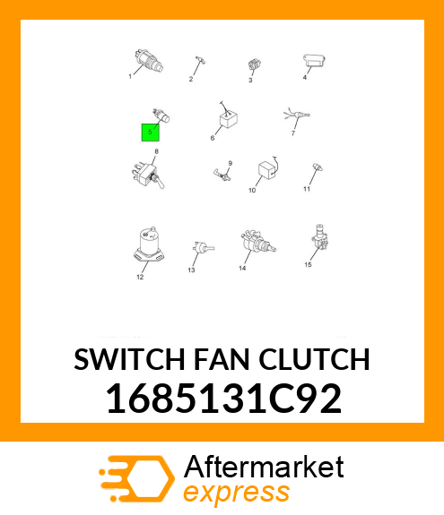 SWITCH FAN CLUTCH 1685131C92