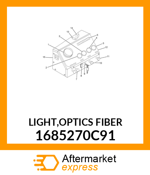 LIGHT,OPTICS FIBER 1685270C91