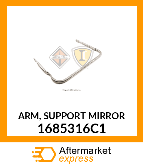 ARM, SUPPORT MIRROR 1685316C1