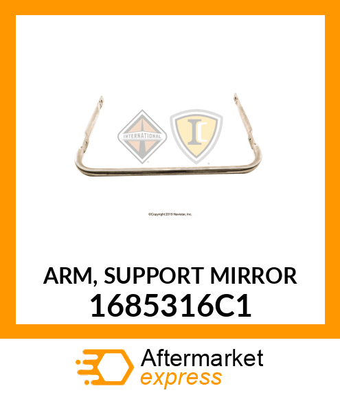 ARM, SUPPORT MIRROR 1685316C1