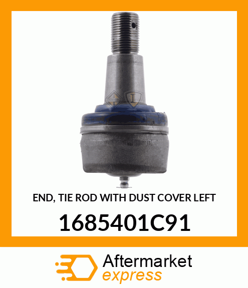 END, TIE ROD WITH DUST COVER LEFT 1685401C91