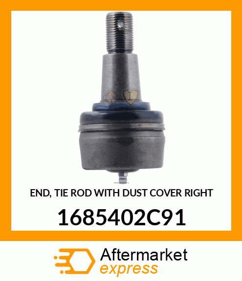 END, TIE ROD WITH DUST COVER RIGHT 1685402C91