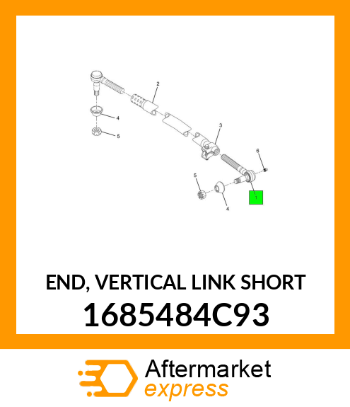 END, VERTICAL LINK SHORT 1685484C93