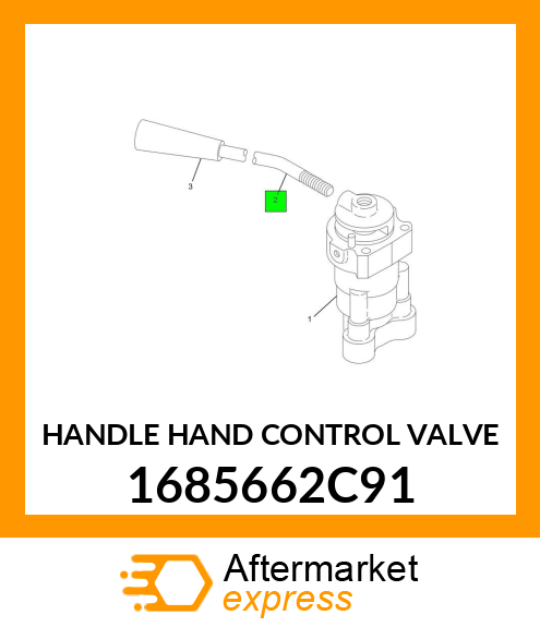 HANDLE HAND CONTROL VALVE 1685662C91