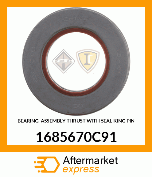 BEARING, ASSEMBLY THRUST WITH SEAL KING PIN 1685670C91