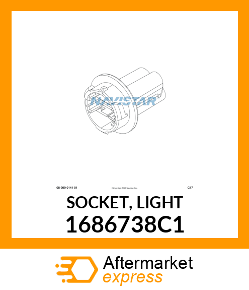 SOCKET, LIGHT 1686738C1