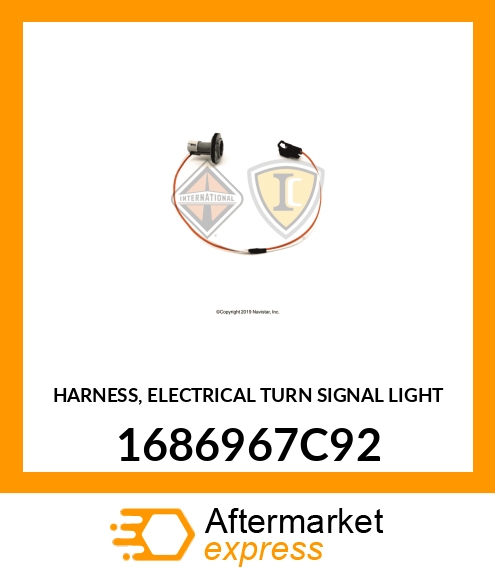 HARNESS, ELECTRICAL TURN SIGNAL LIGHT 1686967C92