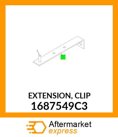 EXTENSION, CLIP 1687549C3