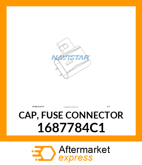 CAP, FUSE CONNECTOR 1687784C1