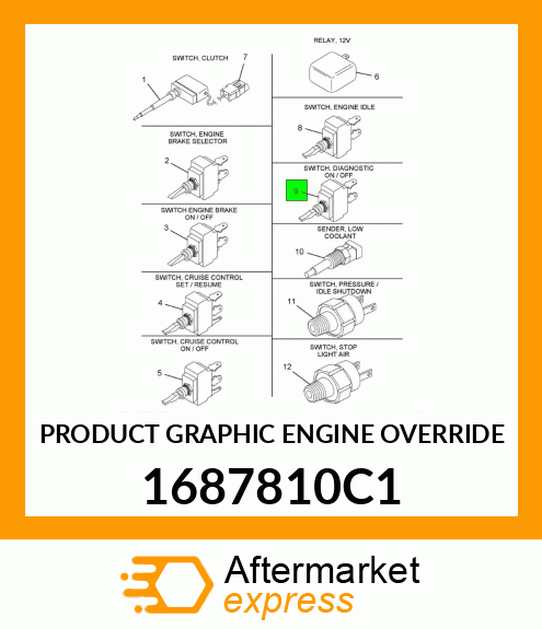 PRODUCT GRAPHIC ENGINE OVERRIDE 1687810C1