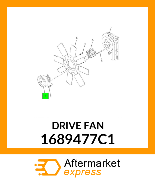 DRIVE FAN 1689477C1