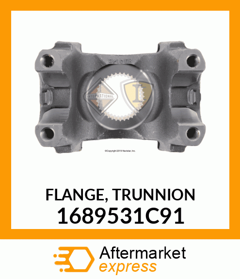 FLANGE, TRUNNION 1689531C91