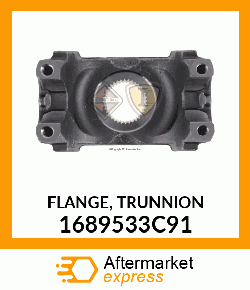 FLANGE, TRUNNION 1689533C91