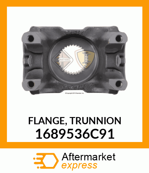 FLANGE, TRUNNION 1689536C91