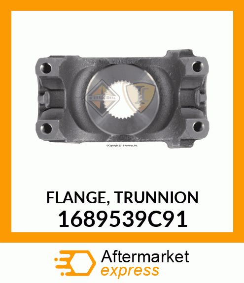 FLANGE, TRUNNION 1689539C91