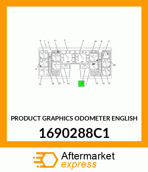 PRODUCT GRAPHICS ODOMETER ENGLISH 1690288C1