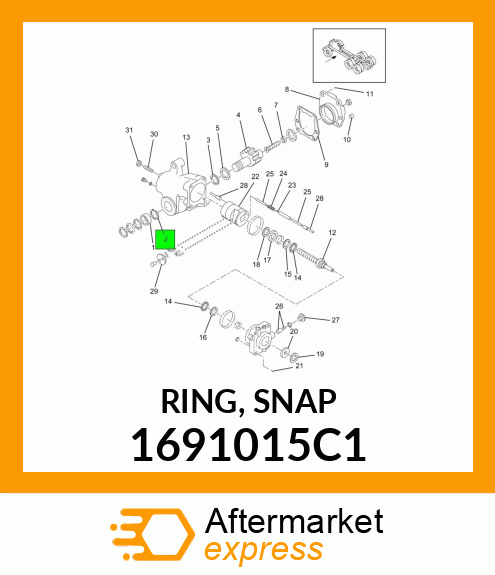 RING, SNAP 1691015C1