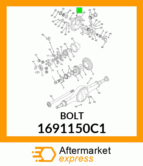 BOLT 1691150C1