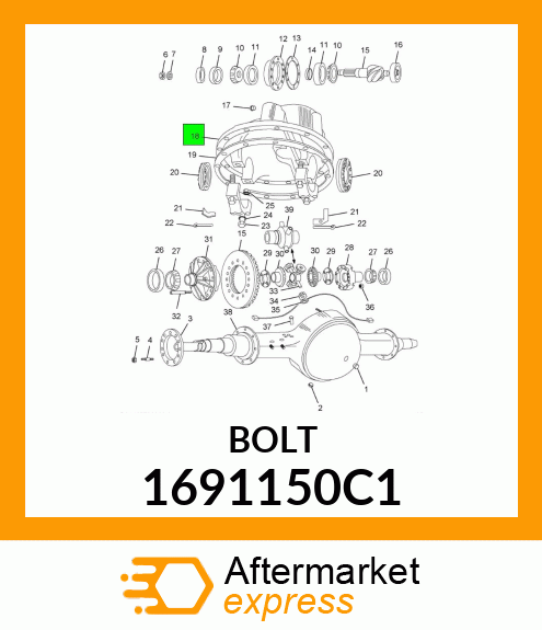 BOLT 1691150C1