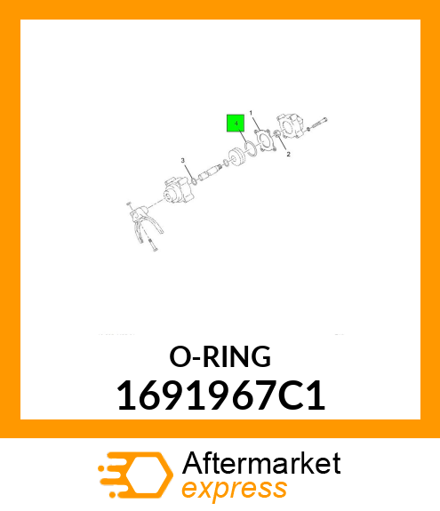 O-RING 1691967C1