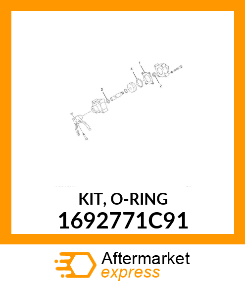 KIT, O-RING 1692771C91