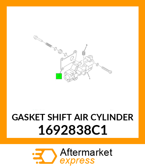 GASKET SHIFT AIR CYLINDER 1692838C1