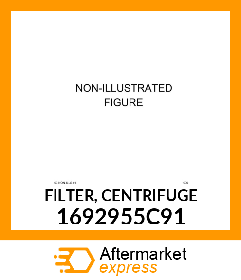 FILTER, CENTRIFUGE 1692955C91