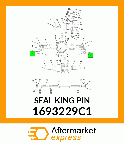 SEAL KING PIN 1693229C1