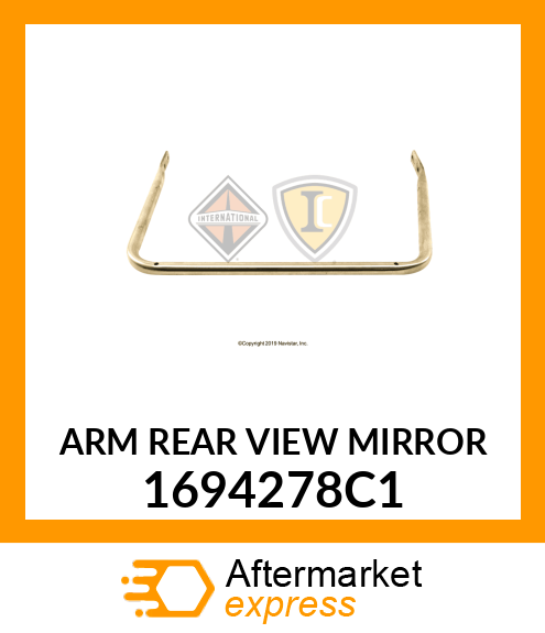 ARM REAR VIEW MIRROR 1694278C1