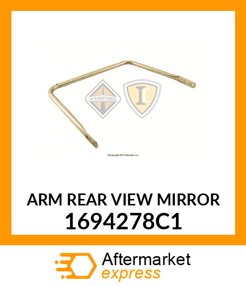 ARM REAR VIEW MIRROR 1694278C1