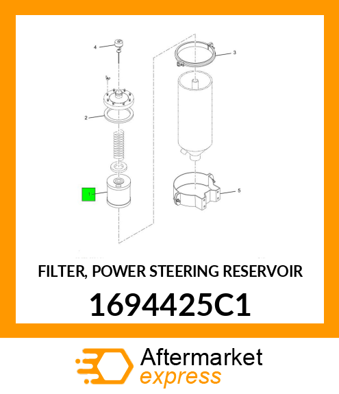 FILTER, POWER STEERING RESERVOIR 1694425C1