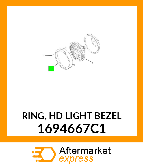 RING, HD LIGHT BEZEL 1694667C1