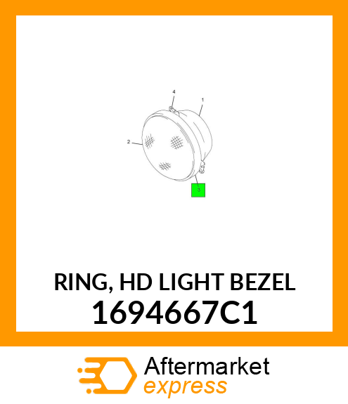 RING, HD LIGHT BEZEL 1694667C1