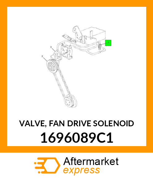 VALVE, FAN DRIVE SOLENOID 1696089C1