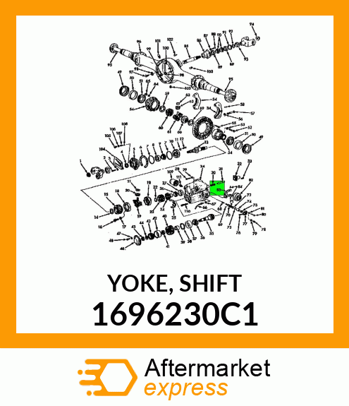 YOKE, SHIFT 1696230C1