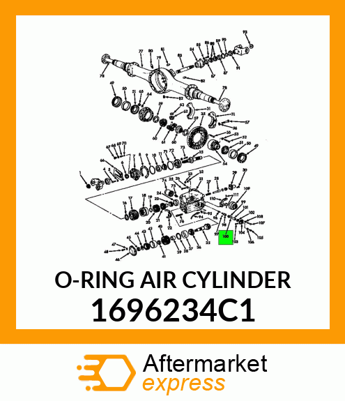 O-RING AIR CYLINDER 1696234C1