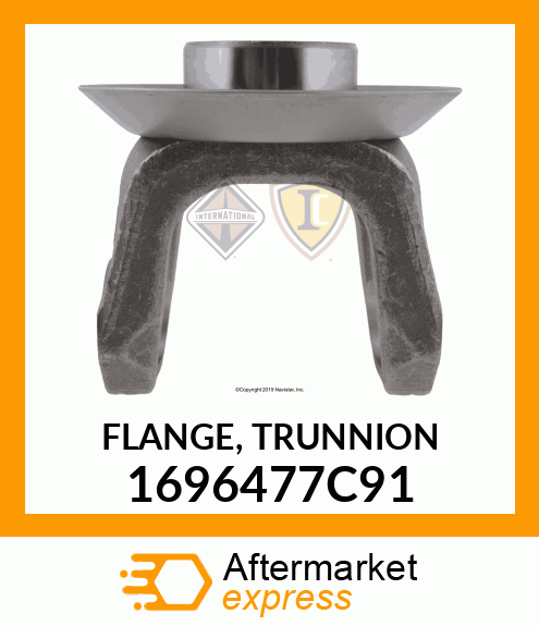 FLANGE, TRUNNION 1696477C91