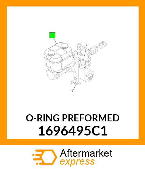 O-RING PREFORMED 1696495C1