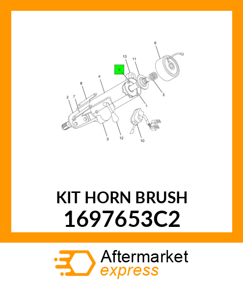 KIT HORN BRUSH 1697653C2