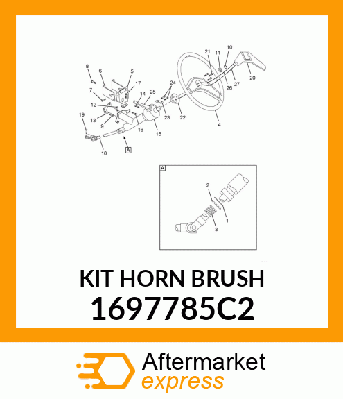 KIT HORN BRUSH 1697785C2