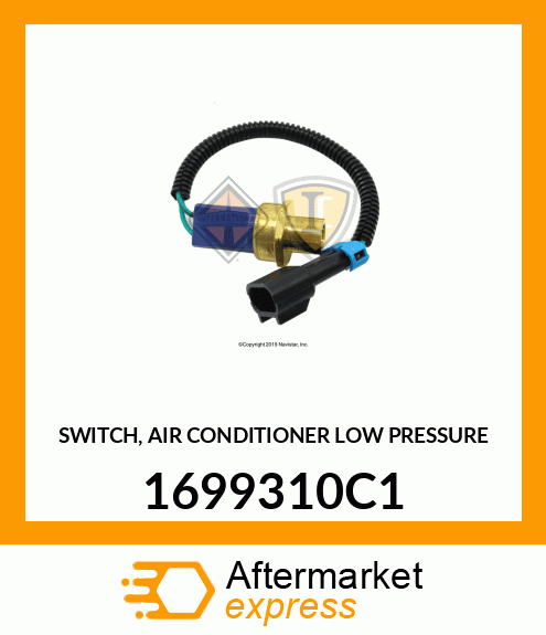 SWITCH, AIR CONDITIONER LOW PRESSURE 1699310C1