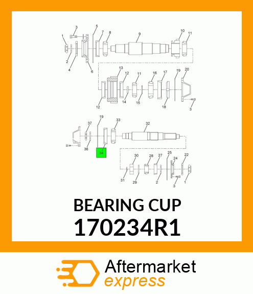 BEARING CUP 170234R1