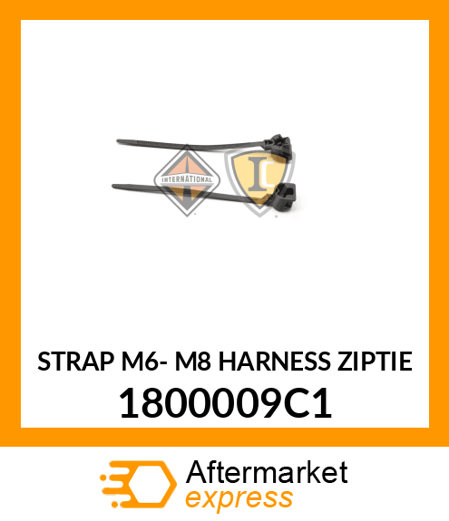 STRAP M6- M8 HARNESS ZIPTIE 1800009C1