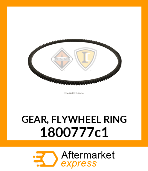 Ring Gear made to fit INT'L / 1800777c1