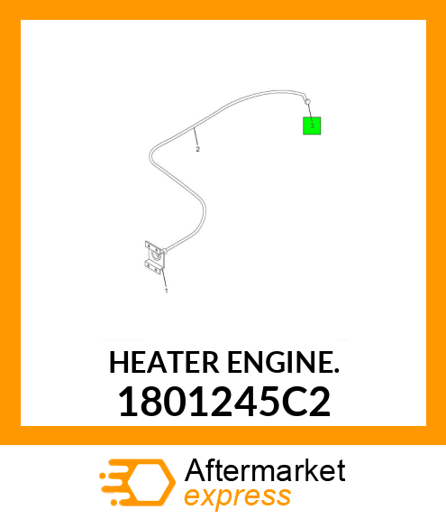 HEATER ENGINE. 1801245C2