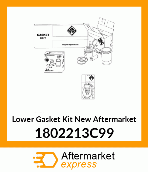 Lower Gasket Kit New Aftermarket 1802213C99