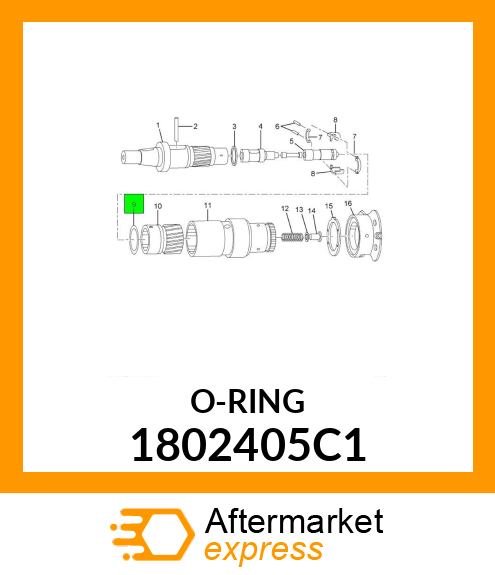 O-RING 1802405C1